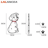 สติกเกอร์กระจกตกแต่งใบปัดน้ำฝนสติกเกอร์รถ D-1408รูปตัวสุนัขรูปลอก【fast】