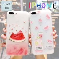 เคสซิลโคนไอโฟนสกรีนลายผลไม้ IPhone 6plus 7/8plus Xs XR 11 11pro 12 12 pro 13 13 pro เคสไอโฟนครบรุ่น เคสไอโฟน #1001