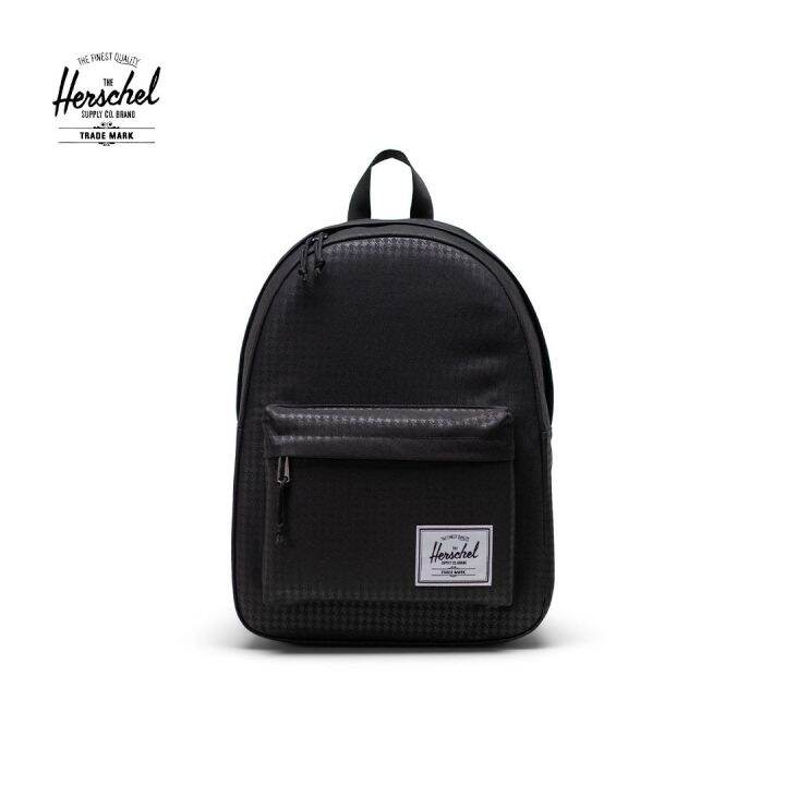 herschel classic backpack houndstooth emboss us 20l