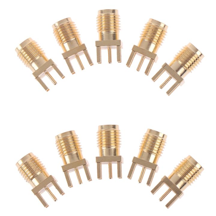 10ชิ้น1-6มม-sma-ขั้วต่อ-pcb-คลิปติดตรงแรงดันไฟฟ้าในการทำงาน335v-สูงสุด