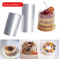 Houseeker 1 Roll Transparent Cake Collar Mousse Surrounding Edge Cake Tools Kitchen Cake Chocolate Candy Baking Cake Decorating Mold