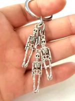 Fashion Retro Body Skull Skull Keychain Pendant Gothic Keyring