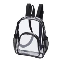 ►▪  Transparent Shoulder Student School Backpacks 2023 Stadium Approved for Concert Festivals