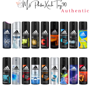 HCM- Xịt khử mùi adidas team force ice dive adipure xịt thơm toàn thân