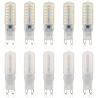 [HOT QQZIWWUJJWG 104] 10Pcs หรี่แสงได้ G9หลอดไฟ LED 220V 110V สปอตไลท์2835SMD Bombilla 3W 5W 7W เปลี่ยน30W 40W หลอดฮาโลเจนสำหรับห้องนอน