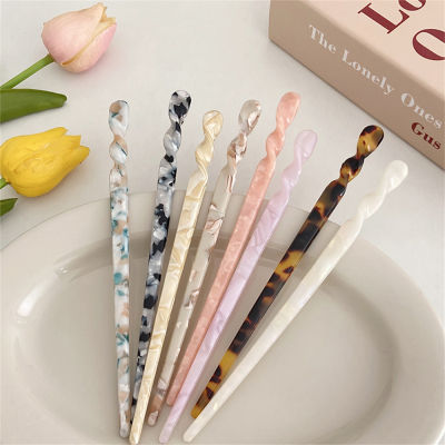 Jewelry Accessories Women Headwear Pin Resin Wedding Hairpins Chopstick Vintage Chinese Style Hair