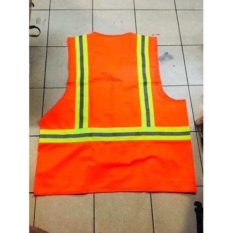 technovest-orange-vest-0051-เสื้อกั๊กเซฟตี้-สีส้ม-คุณภาพพรีเมี่ยม-รหัส-32