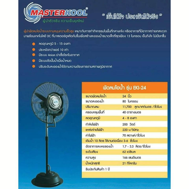 พัดลมไอเย็น-รุ่น-eki-24s-พัดลมไอน้ำ-masterkool