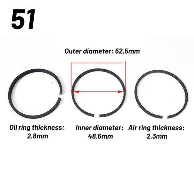 hot-6pcs-air-compressor-piston-accessories-metal-pneumatic-parts-48mm-50mm-51mm