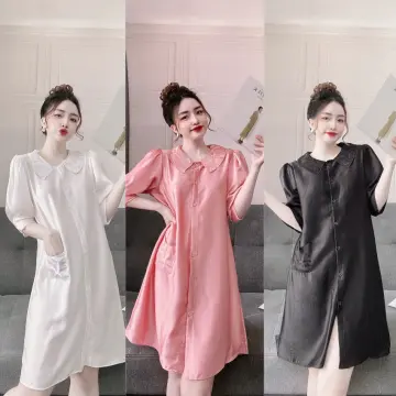 Váy ngủ lụa 2 dây phối ren T001 - Vingo Việt Nam