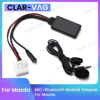 For Mazda 2 Mazda 3 5 6 Car Bluetooth 5.0 Module Receiver Adapter Radio Stereo AUX Cable Adapter