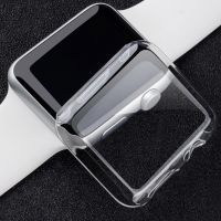 Clear Cover Case for Apple Watch 40 44MM Silicone Slim Screen Protector for IWatch Series8 7 6 5 4 3 SE 38 40 41 42 44 45MM Case Cases Cases