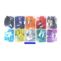 XMM-120pcs Fuse Car Kit Assorted Auto Car Truck Standard Blade Fuse Assortment 2a 3a 5a 7.5 A 10a 15a 20a 25a 30a 35aautomotive Fuse