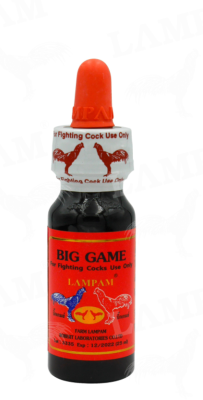 BIG GAME (S) บิ๊ก เกม (เล็ก) 25 ml. 300 บาท สำหรับไก่ชน