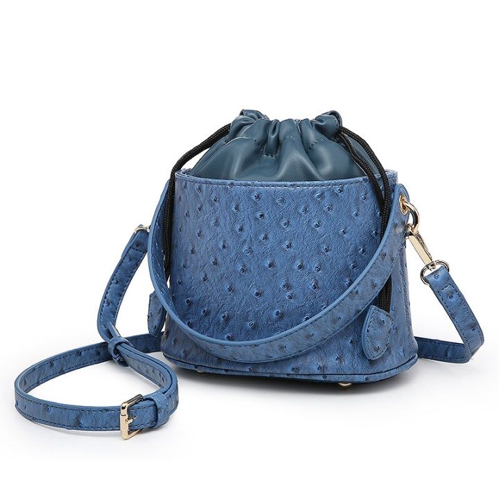 new-fashion-ostrich-pattern-bucket-handbag-designer-women-shoulder-bag-high-quality-bag-crossbody-customized-portable-clutch-bag