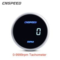 Cnspeed 2Quot; เครื่องวัดความเร็วแบบดิจิตอลรถ52มม. เครื่องวัดรอบต่อนาทีเทอร์โบเพิ่มมาตรวัดเครื่องวัดความดันน้ำมันอุณหภูมิน้ำมันพร้อมเซ็นเซอร์