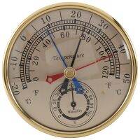 5inch Min Max Hygrometer Wall Mount Wall Hang Analog Indoor Outdoor Anti Rain Temperature Humidity Meter