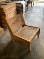 เก้าอี้ไม้สัก เก้าอี้หวาย ขาตัว Z / Teak Rattan Outdoor Lounge Relaxing Chairs / ส่งฟรีทั่วไทย