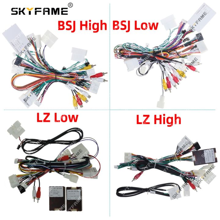 skyfame-16pin-car-wiring-harness-adapter-with-canbus-box-decoder-for-lexus-ls430-1999-2006-android-radio-power-cable