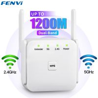 รีพีทเตอร์5Ghz รีพีตเตอร์5Ghz ปลั๊ก EU 5Ghz AC1200ตัวเร่งไวไฟเครื่องขยายสัญญาณ2.4G/5Ghz Wi-Fi สัญญาณบูสเตอร์จุด J20เครือข่ายระยะยาว