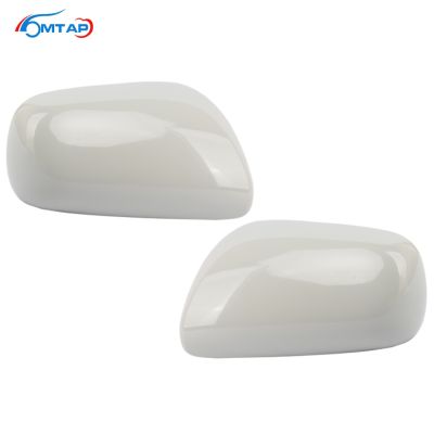MTAP Car Outside Wing Rearview Housing Shell Case Back Up Side Mirror Cover For Toyota Vios P90 2008-2013 Yaris Sedan Unpainted