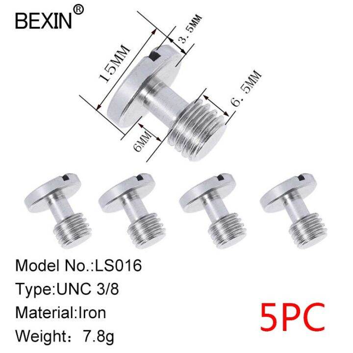 Tripod Adapter Screw Photography Accessories Screw 1/4 3/8 5/8 Quick