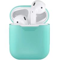 หูฟังบลูทูธไร้สายทำจากซิลิโคนอุปกรณ์ปกป้องตัวเครื่องป้องกันแบบ Airpods สำหรับ Apple กล่องชาร์จ Airpods