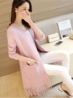 ㍿ﺴ▦ Fashion New 2022 Sweater Cardigans Warm Design Female Knitted Coat Cardigan PZ1515