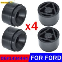 4PCS ฝาครอบเครื่องยนต์ยางติดตั้ง Bush รถเครื่องยนต์ป้องกันภายใต้ Guard PlateFord Mondeo Focus C-Max Galaxy Fiesta