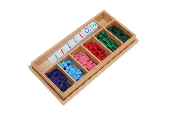 Fraction Box Fraction Box Montessori Decimal Fraction Exercise Wood ...