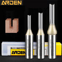 Arden CNC TCT โรงงานปลายตรงเครื่องมืองานไม้เครื่องตัดคาร์ไบด์14ก้านเราเตอร์บิตสำหรับ MDF ไม้อัด Chipboard สล็อตเจาะ