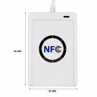 NFC อ่านนักเขียนเครื่องถ่ายเอกสารโรเนียว ACR122U RFID สมาร์ทการ์ดเขียนโคลนซอฟแวร์ USB สำหรับ ISO14443โปรโตคอล S502023