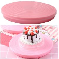 【LZ】♕  Mini 360 Rotating Cake Decoração Turntable Leve Flexível Conveniente Home Baking Acessórios