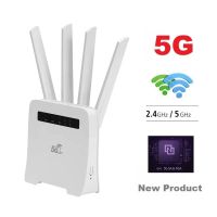 5G CPE Wifi Router 2.2Gbps เราเตอร์ใส่ซิม รองรับ 3CA ,5G 4G 3G AIS,DTAC,TRUE,NT, Intelligent Wireless Access Router