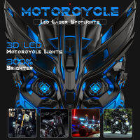 Norgos 12V 24V LED ไฟหน้ารถจักรยานยนต์สำหรับ Honda Suzuki Bajaj HERO italika jawa BMW motorrad Hyosung มอเตอร์ pia. สไตล์ยิปซี