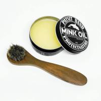 แพ็คคู่ mink oil (ไขวาฬ) 100g และ แปลงขนม้า (มีด้าม)