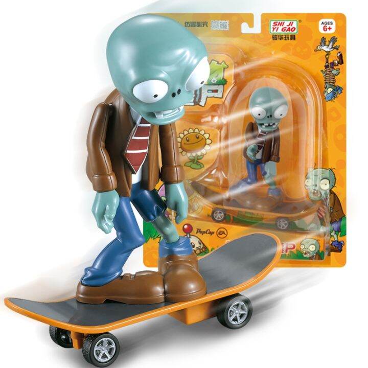 Genuine Plants vs. Zombies Toy Skateboard Zombie Pull Back Car Toy Car Boy Toy Gift Lazada.co.th