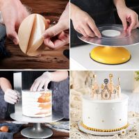 【hot】▩♕∋ 2Pcs Reusable Round Discs Boards Disk Base Cakes Trimming Decorating Bakeware Tools ！