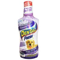 น้ำยาขจัด กลิ่นปาก และตราบหินปูน สุนัข และ แมว 503มล. (1 ขวด)Dental Fresh Dog Dental Care Advanced Plaque &amp; Tartar Elimi