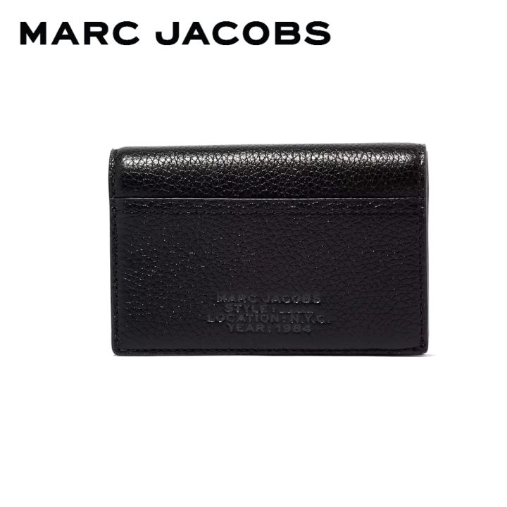 MARC JACOBS THE LEATHER SMALL BIFOLD WALLET RE22 S133L01RE22