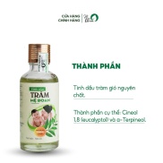 Tinh dầu tràm Mệ Đoan nguyên chất giữ ấm phòng cảm lạnh xua đuổi côn trùng