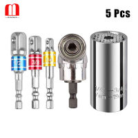 BINOAX Universal Socket Wrench Tool Set 3Pcs Impact Grade Driver Socket Adapter Extension 105 Degree Right Angle Screwdriver