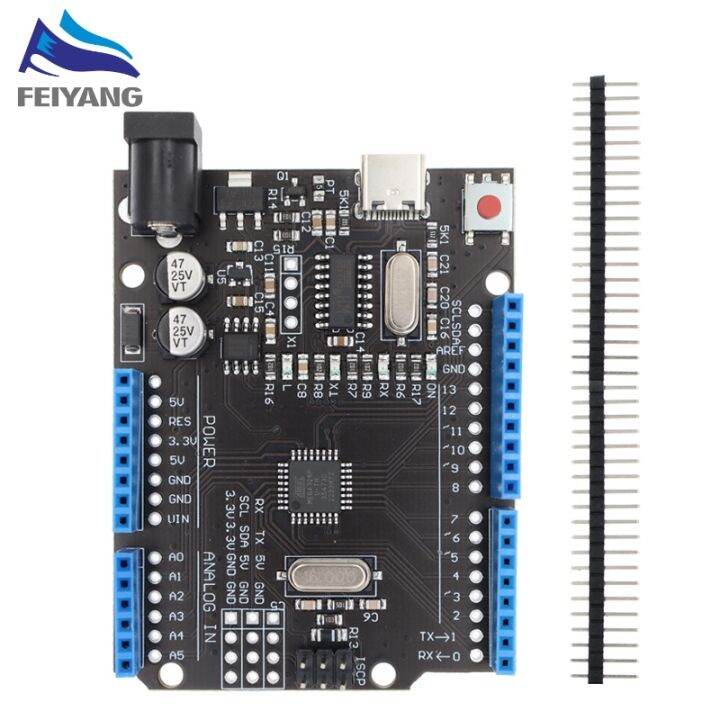 uno-r3-smd-atmel-atmega328p-168p-v3-extra-i-o-pinout-ไดรเวอร์-ch340g-dccduino-เข้ากันได้กับ-arduino-ide