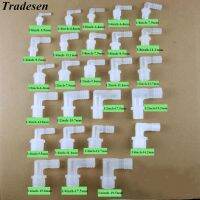 1pcs 1/8 1/4 3/8 1/2 3/4 Male thread outer tooth pagodas elbow outside of the tower bend hose plastic fittings