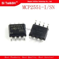 10pcs/lot MCP2551 I/SN SOP 8 MCP2551 High speed CAN transceiver IC