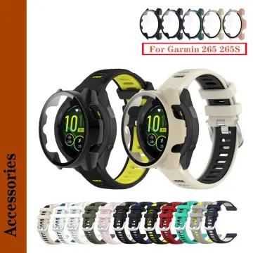 18mm 20mm 22mm smartwatch Watchband For Garmin Forerunner 265/245