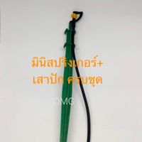 มินิสปริงเกอร์ ชุดมินิสปริงเกอร์ + เสาปัก ครบชุด อย่างดี100%