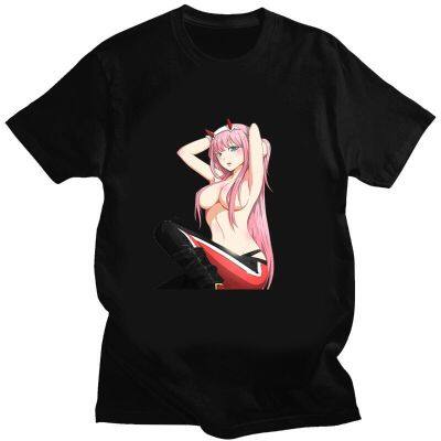 เสื้อยืด Darling In The FranXX อะนิเมะญี่ปุ่นผู้ชาย