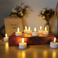 12PCS LED Candle Light With Remote Control Smokeless Tea Light Holiday Wedding Party Decoration Electronic Candle With Batteries