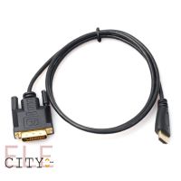 【sale】 1M1.8M3M5M Gold Plated HDMI To DVI 24 Cable Adapter Male To Male Converter